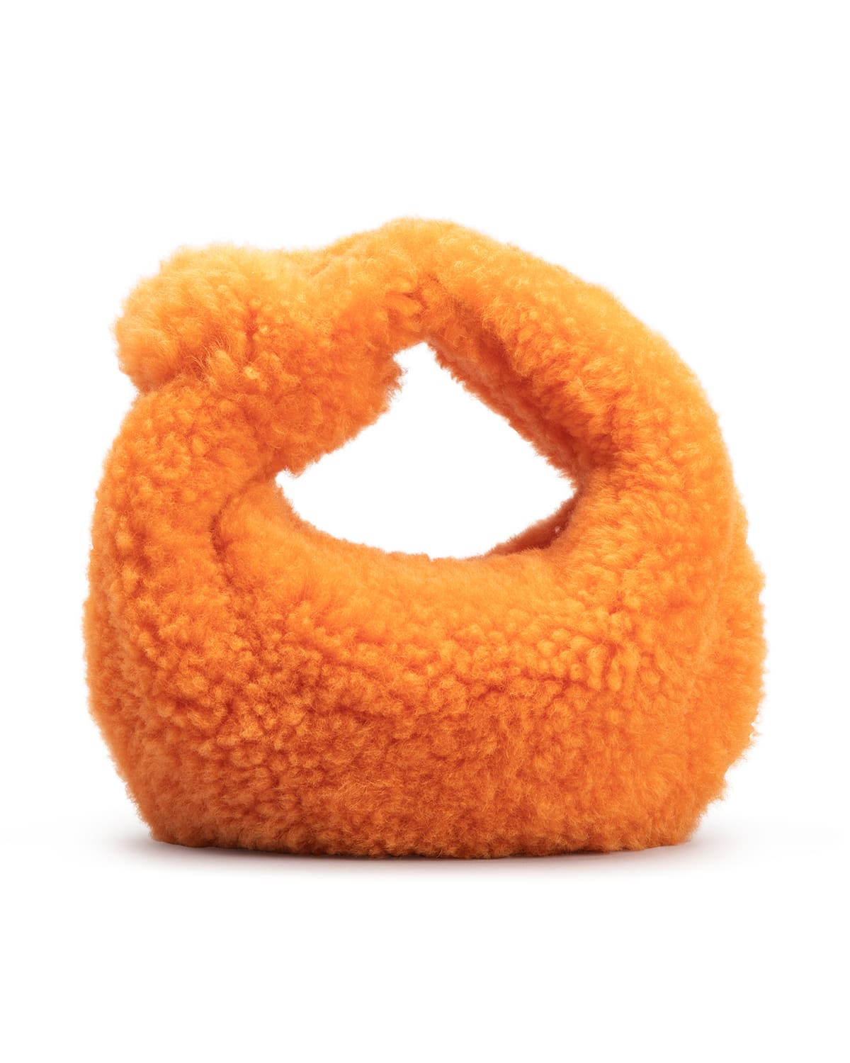 Jodie Mini Shearling Hobo Bag | Neiman Marcus