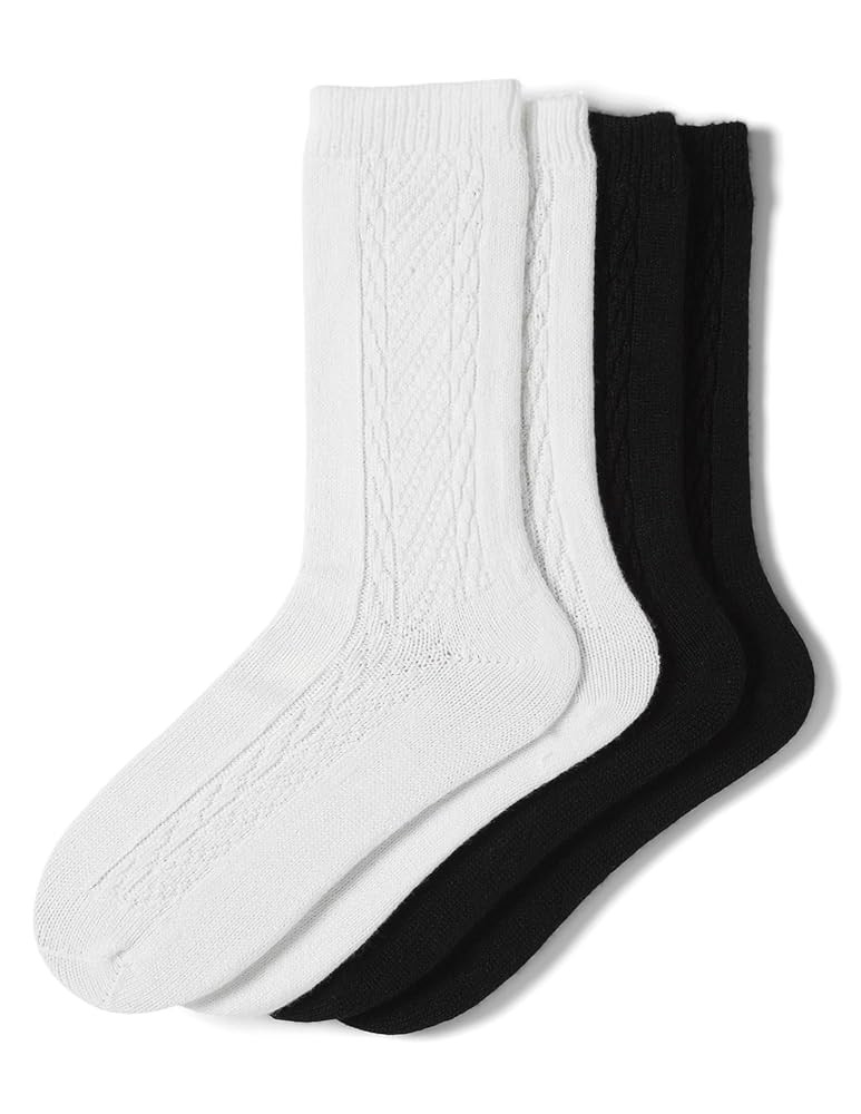 HUE Women's Crew Length Boot Socks, 2 Pair Pack | Amazon (US)