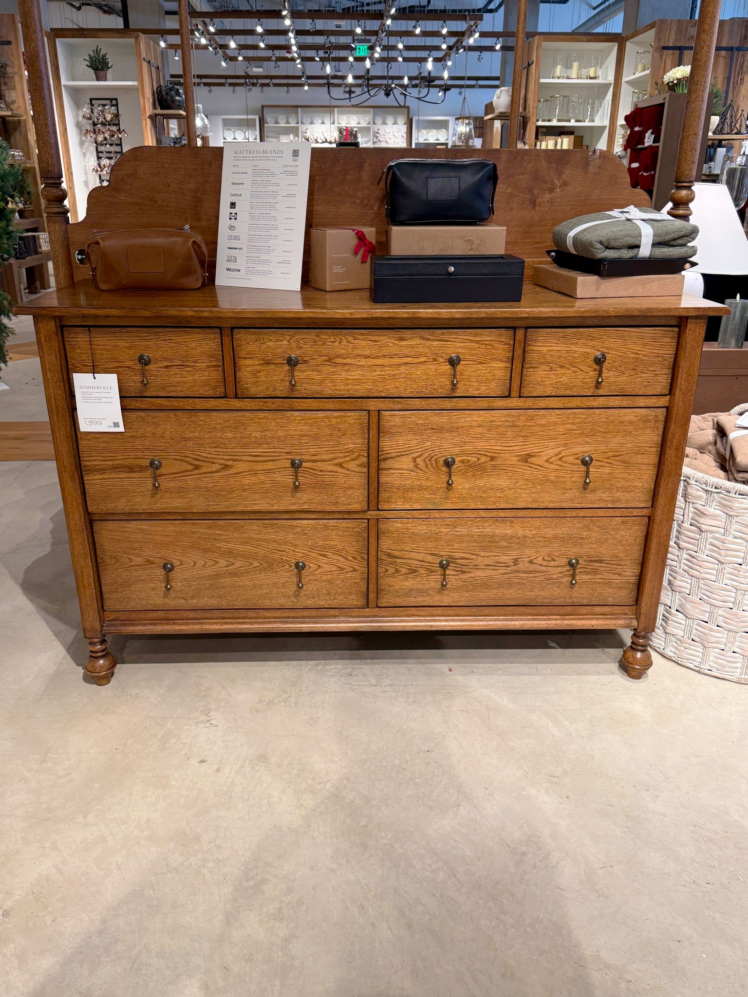 Heritage charm at its finest! ✨ The Summerville 7-Drawer Dresser from Pottery Barn brings a timeless, antique-inspired look with its rich Tuscan Brown finish and beautifully crafted wood details. 🤎 Each piece has subtle variations that give it that collected, heirloom feel—no two are exactly alike. With seven spacious drawers and solid, well-made construction, it’s a stunning investment piece that adds warmth and character to any bedroom! 🛏️ #PotteryBarn #Dresser #WoodFurniture

#LTKSaleAlert #LTKHome