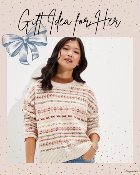 Sweaters on sale at American Eagle great gifts for her. Gifts for teen girls. Fall sweater. Winter sweater. Winter style #ltksalealert #ltkunder50

#LTKGiftGuide #LTKstyletip #LTKSeasonal