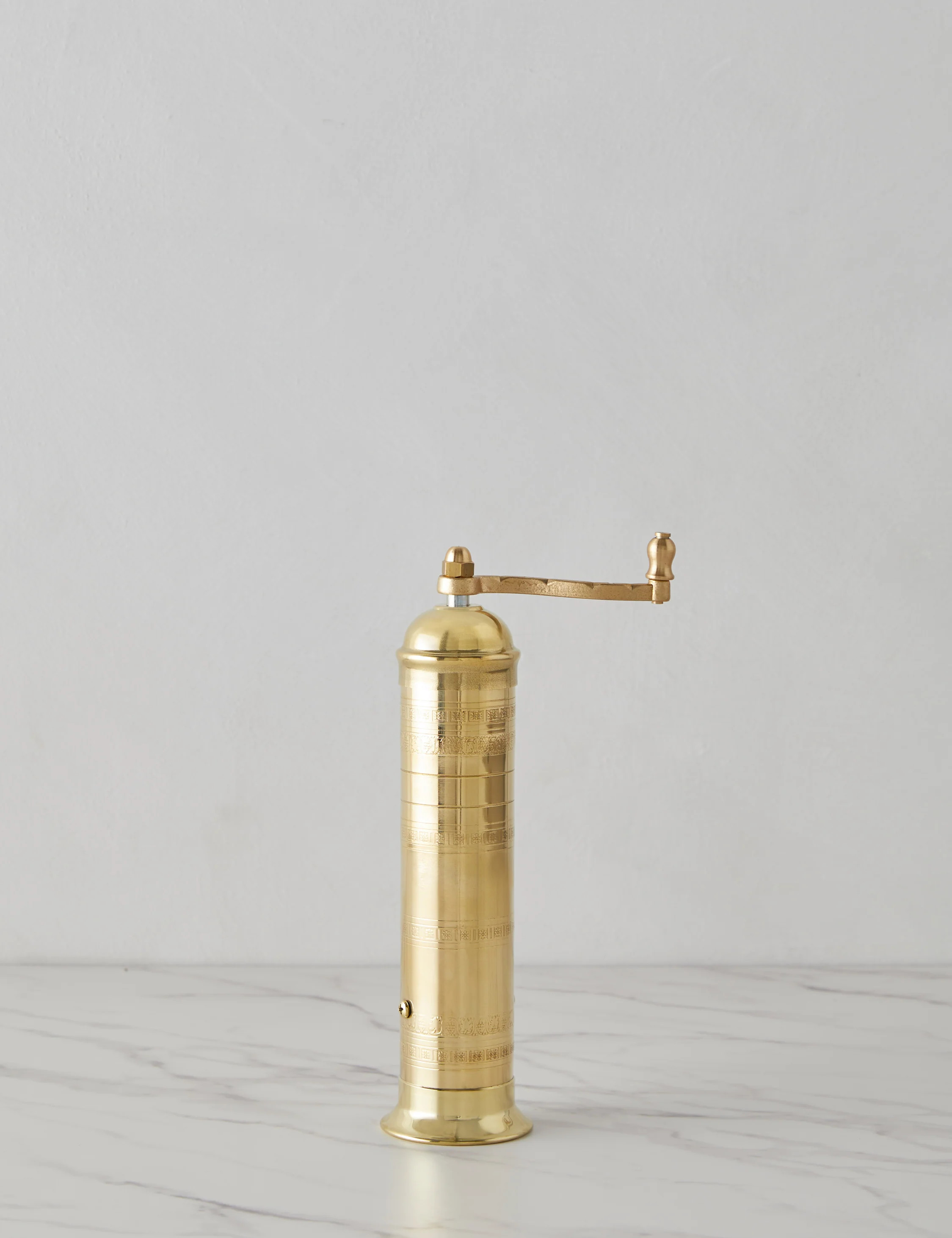 Atlas Brass Pepper Mill | Lulu and Georgia 