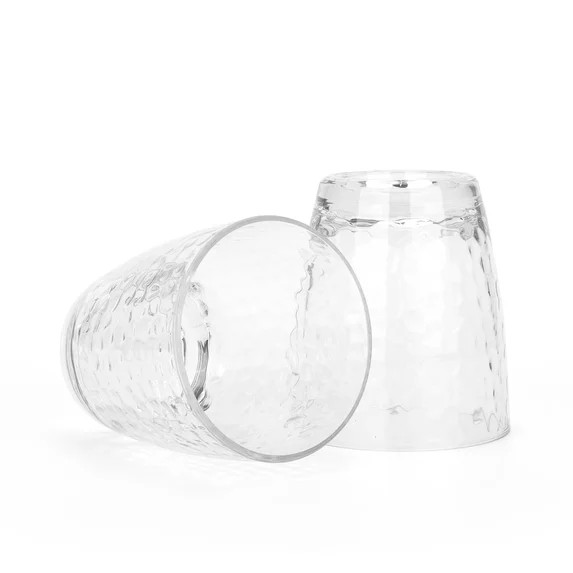 Yongzhenlite Set of 6 Acrylic Glasses,15 Ounce Plastic Tumbler Juice Cups for Home Party,BPA Free... | Walmart (US)