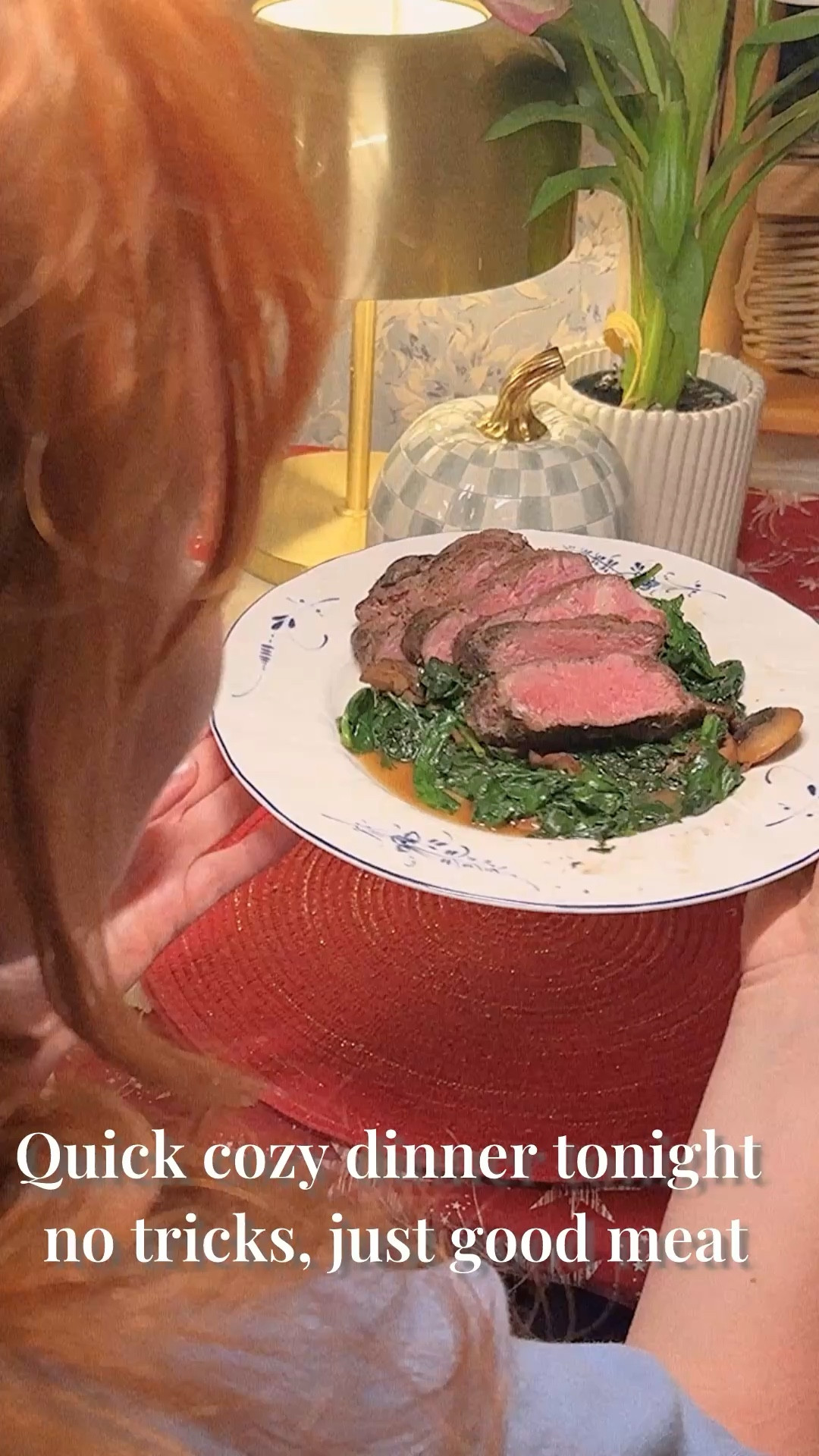 True Nature Meats 2❤️

Let’s be real: you don’t need a fancy restaurant for a world-class steak.
I’m cooking up this NY Strip @truenaturemeats with a warm spinach and mushroom salad. It’s protein-packed, takes less than 15 minutes, and feels like a total indulgence. Real food, real results.
The Method:
1. Sear 3-4 mins per side with garlic & thyme.
2. Rest for 5 mins (non-negotiable!).
3. Sauté veggies in the same pan juices.

Elevate your kitchen game. Use code KATE_ROMANOFF15 for $15 off your order.


#HealthyRecipes #ProteinGoals #NYSteak #EasyDinner #CookingRoutine

#LTKvlog #LTKfoodie #LTKHome