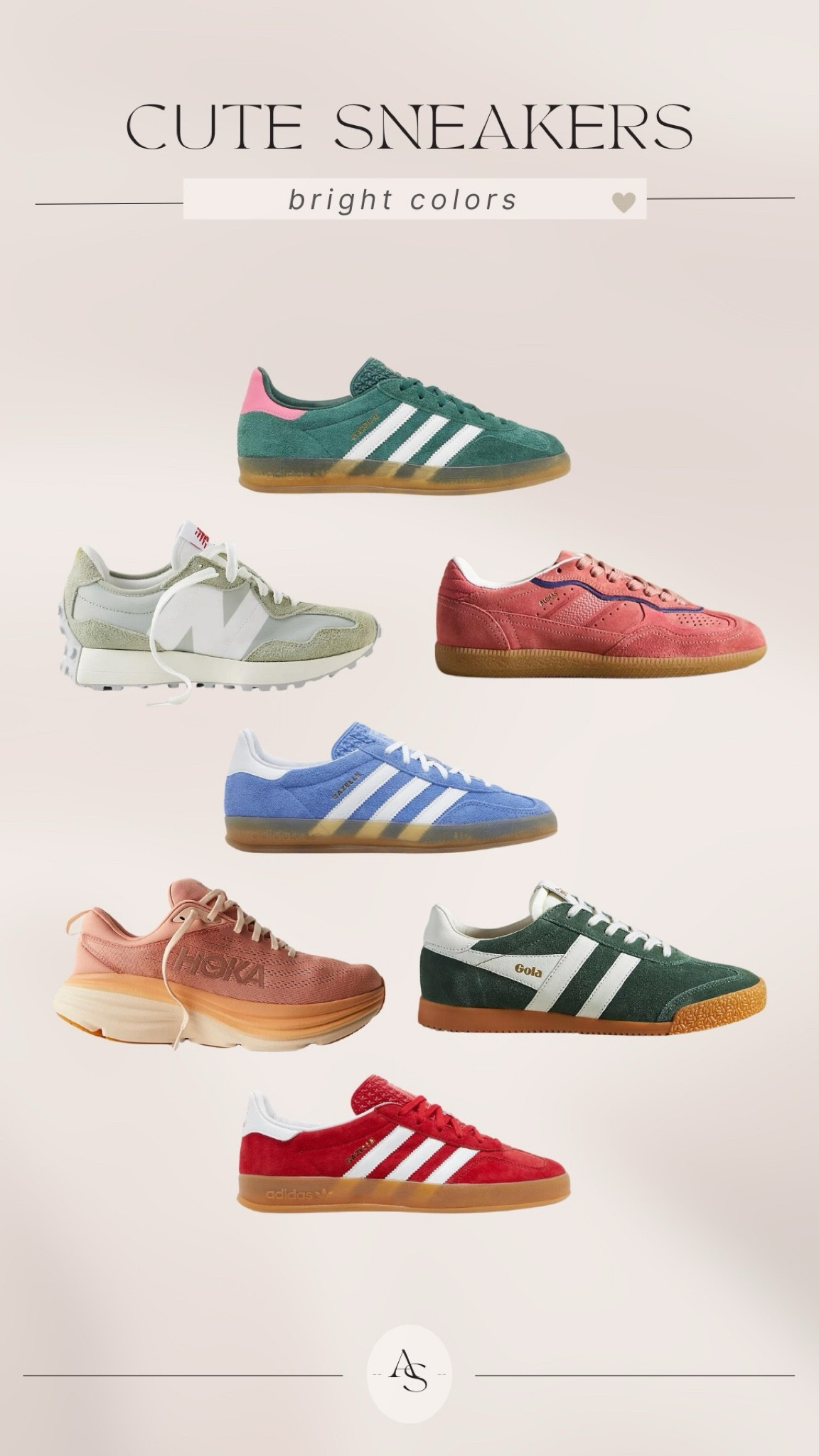 sneakers in fun, spring colors! 🫶🏼

#LTKSeasonal #LTKstyletip #LTKshoecrush