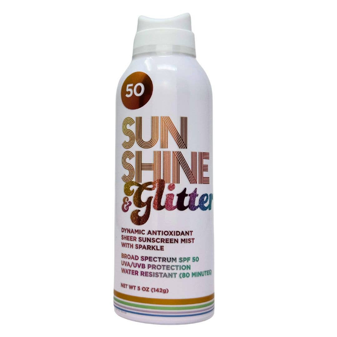 Sunshine & Glitter - Sunshine & Glitter SPARKLE SHIMMER Sport SPF 50 Mist | Jones & Daughters