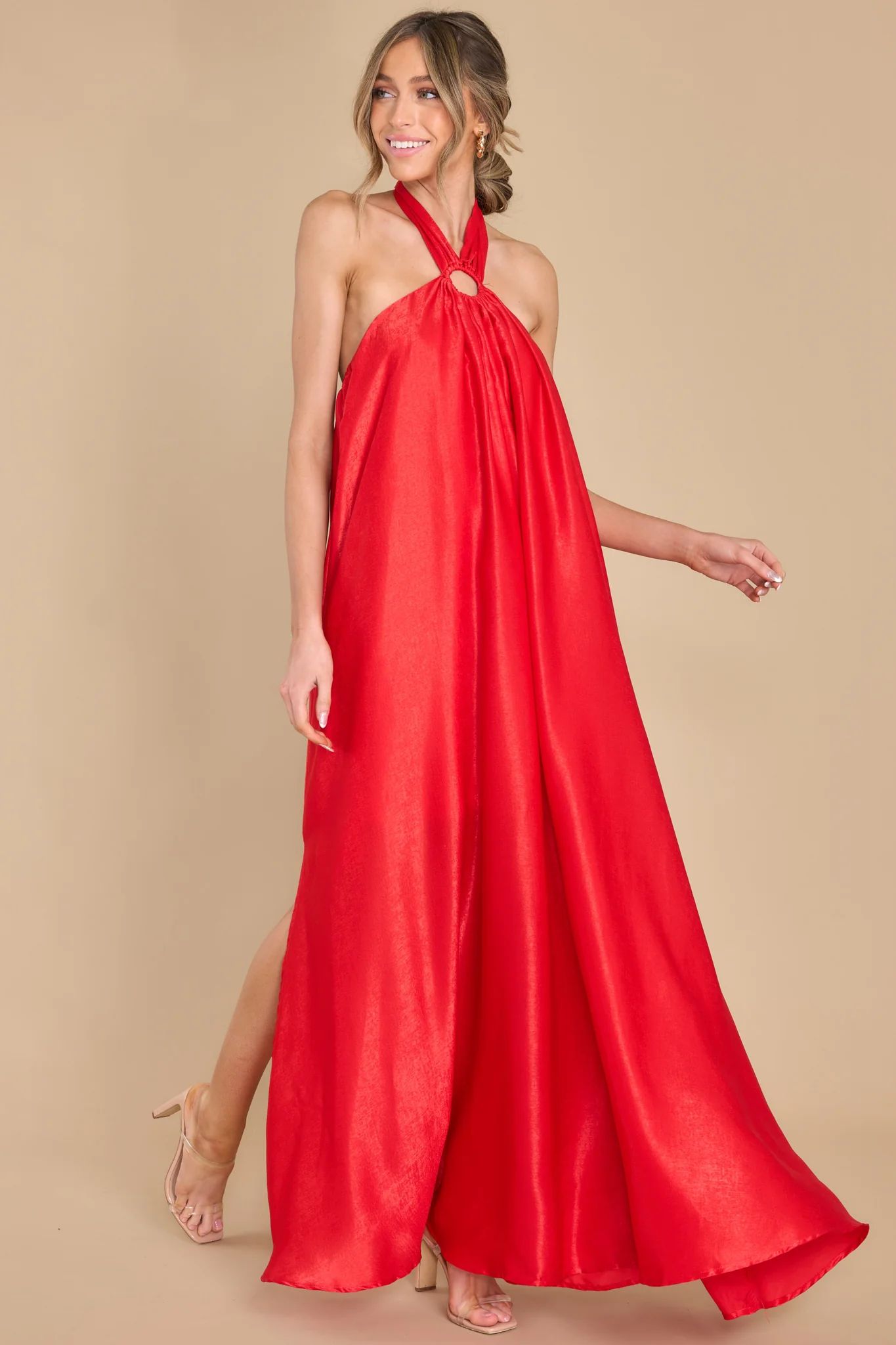 Covered By Love Red Maxi Dress | Red Dress 