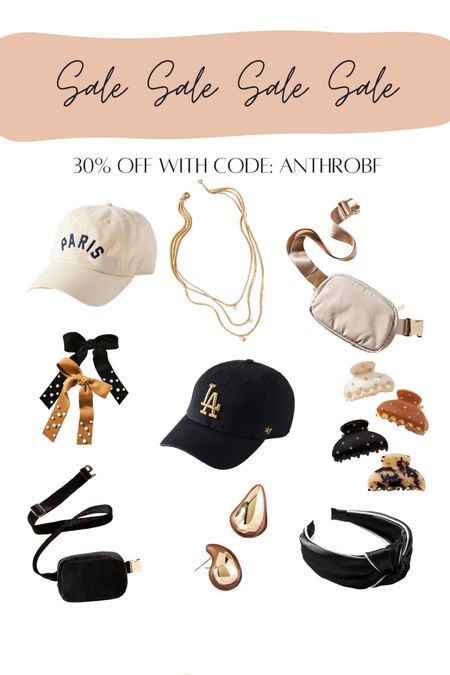 Accessories for 30% off! - baseball hat, LA baseball cap, layered necklace, hair bow, mini drop earrings, belt bag, teen gifts, teen gift ideas

#LTKHoliday #LTKCyberWeek #LTKGiftGuide