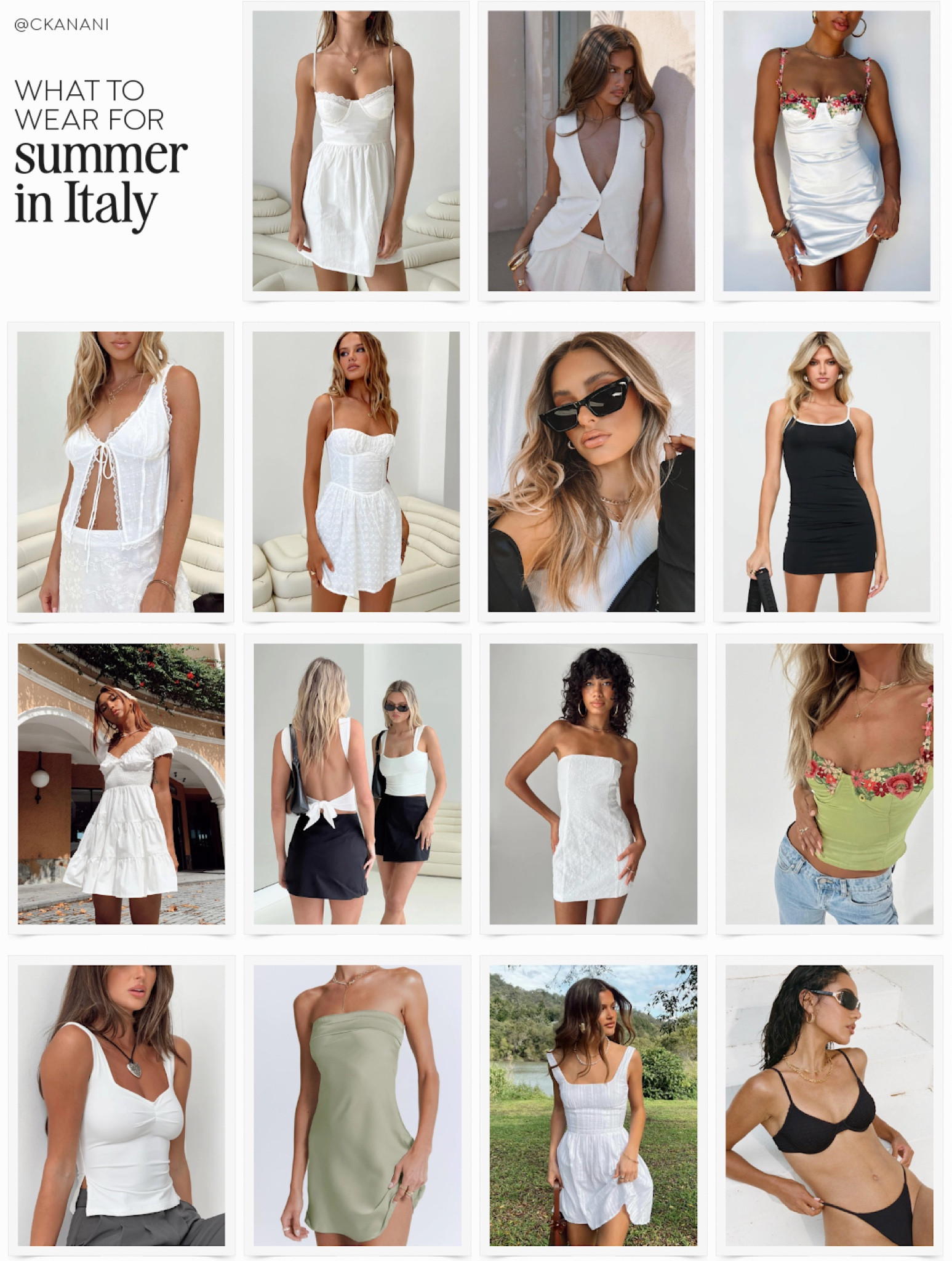 Princess Polly must haves
Amalfi Coast outfits
Italy outfits summer
Italy vacation outfits
Italian summer outfits
Italy styleboard
Europe outfits
What to wear in Italy
European summer outfit
Europe travel outfits
Europe outfits summer
Outfits to wear in Amalfi Coast
What to wear in Amalfi Coast
Amalfi Coast outfit ideas
Things to wear Amalfi Coast
Outfits to wear in Italy summer
Amalfi Coast aesthetic
Positano aesthetic
Europe packing list
Italy packing list



#LTKtravel #LTKFestival #LTKstyletip