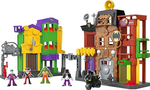 Imaginext DC Super Friends Batman Playset Crime Alley with Character Figures & Accessories for Pr... | Amazon (US)