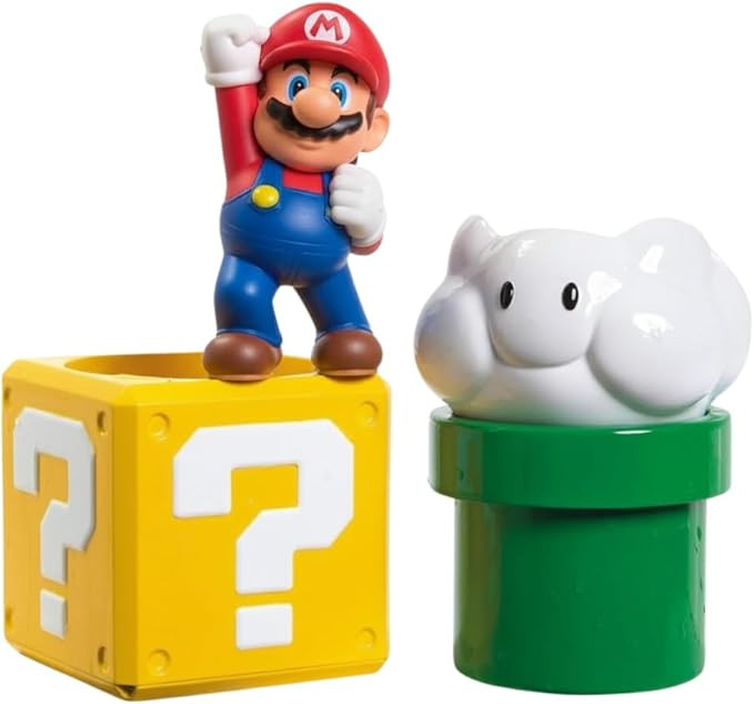 My Mario Pour & Nest Bath Playset by TOMY Toomies - Pouring Toddler Water Toys for Bath or Pool -... | Amazon (US)