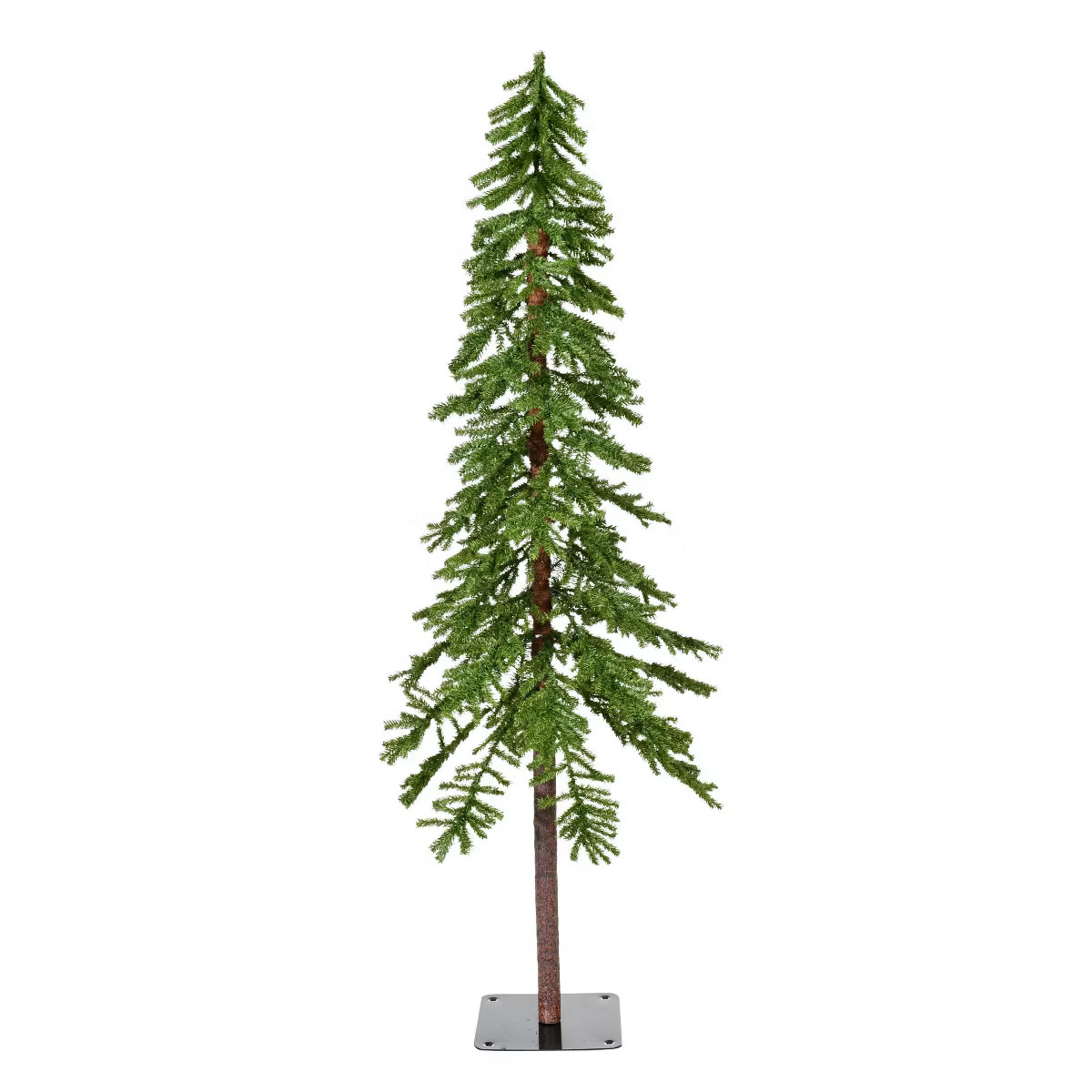 Vickerman 7' Natural Alpine Artificial Christmas Tree featuring 921 PVC Tips. | Target