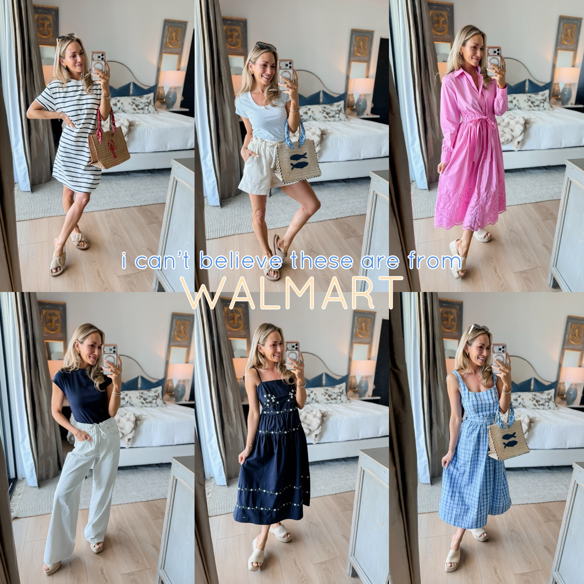 Walmart new arrivals that are blowing my mind! The fit and quality are SO good! 🙌🏻✨ Their spring and summer accessories are also so cute and are giving major designer vibes! 

I picked up a little bit of everything from cute beaded bags, to dresses, to even pajamas! 

#LTKPetite #LTKmomlife #LTKootd