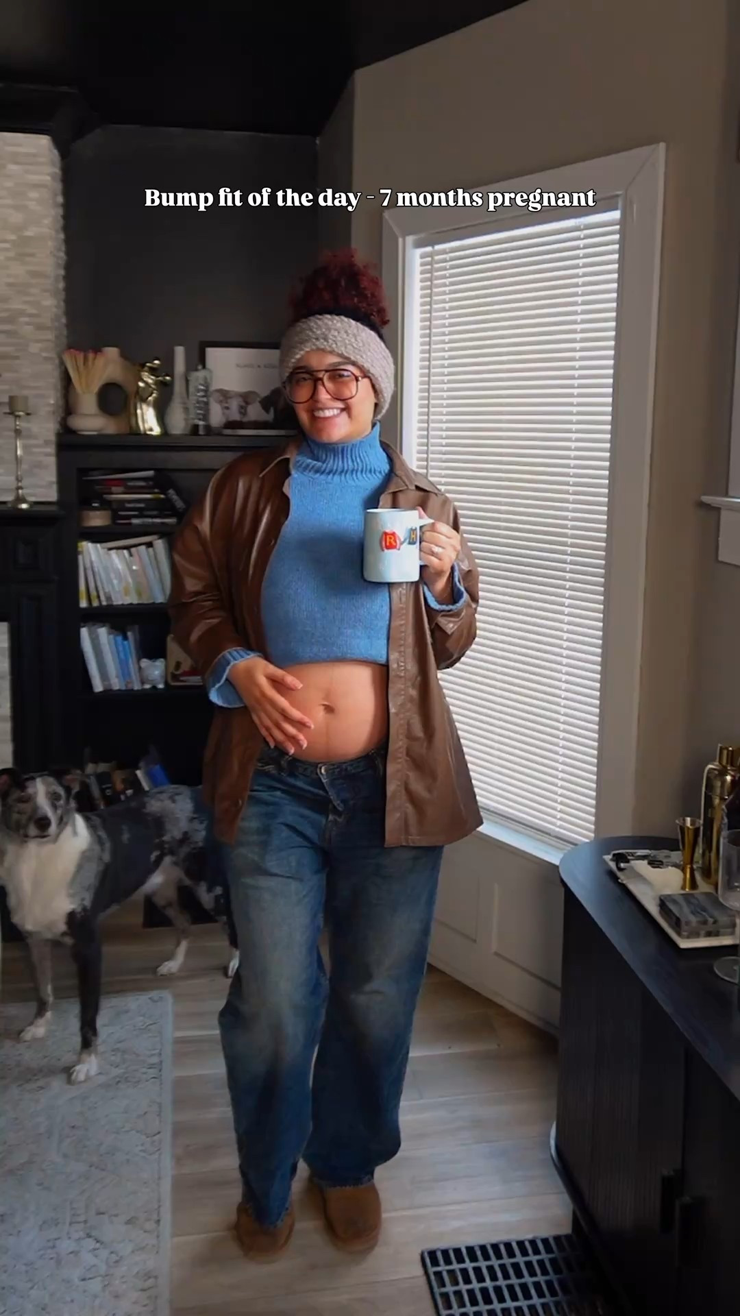 Bump outfit check! 7 months pregnant and officially in the third trimester, I can’t believe it

#LTKootd #LTKBump #LTKTall