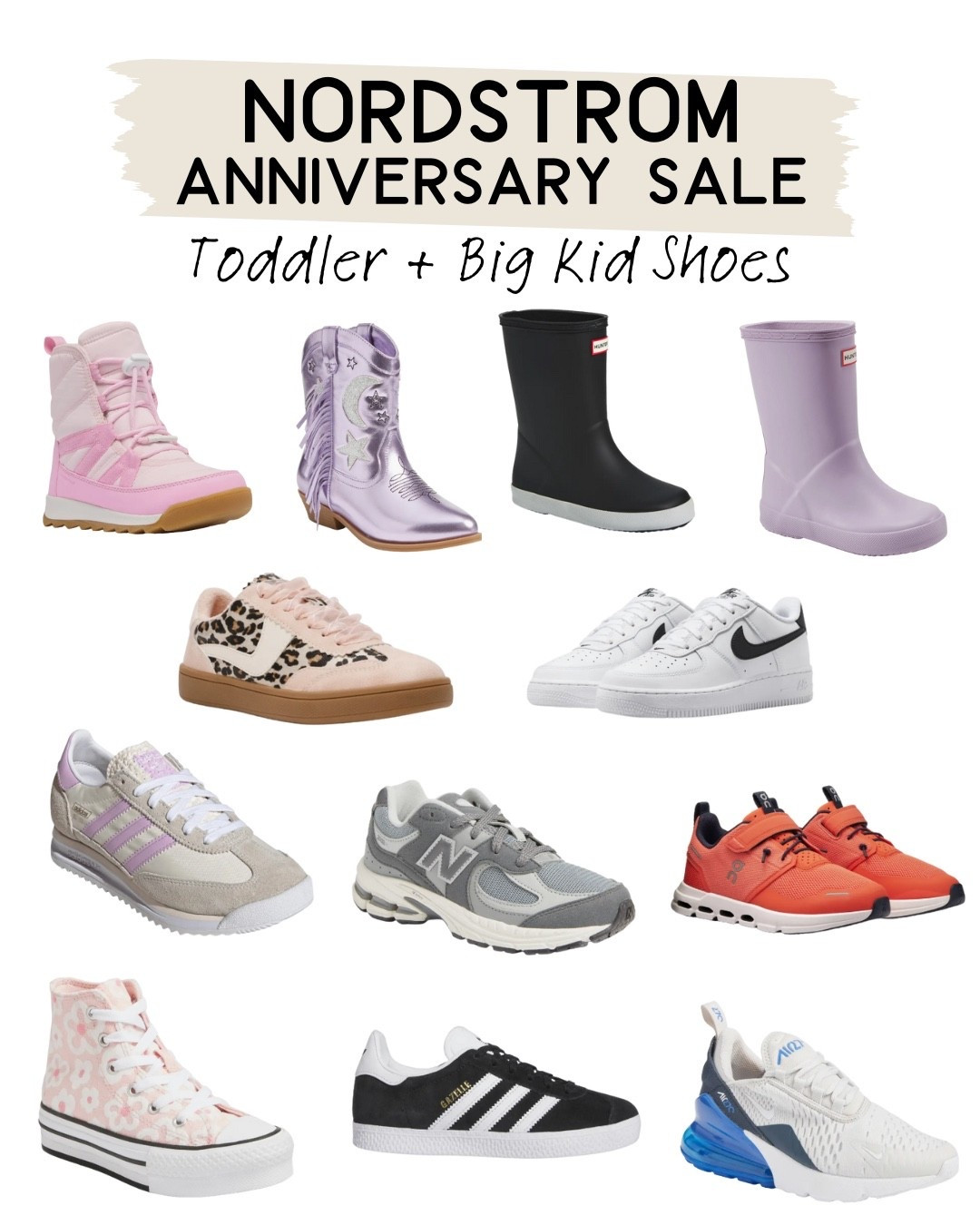 Shop all of the cutest shoes for toddlers and big kids during the Nordstrom Anniversary Sale! 

#LTKKids #LTKFamily #LTKSaleAlert
