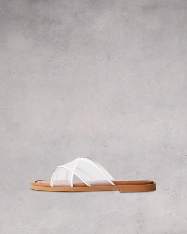 Geo Cross Strap Slide - Mesh | rag & bone