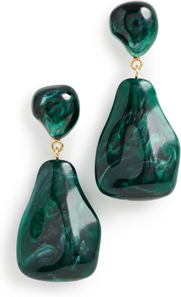 Lele Sadoughi Women's Wilma Earrings, Pine Green, One Size | Amazon (US)