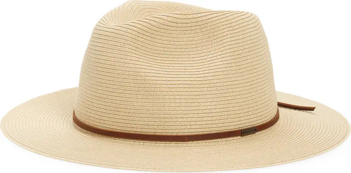 Wesley Packable Straw Fedora | Nordstrom