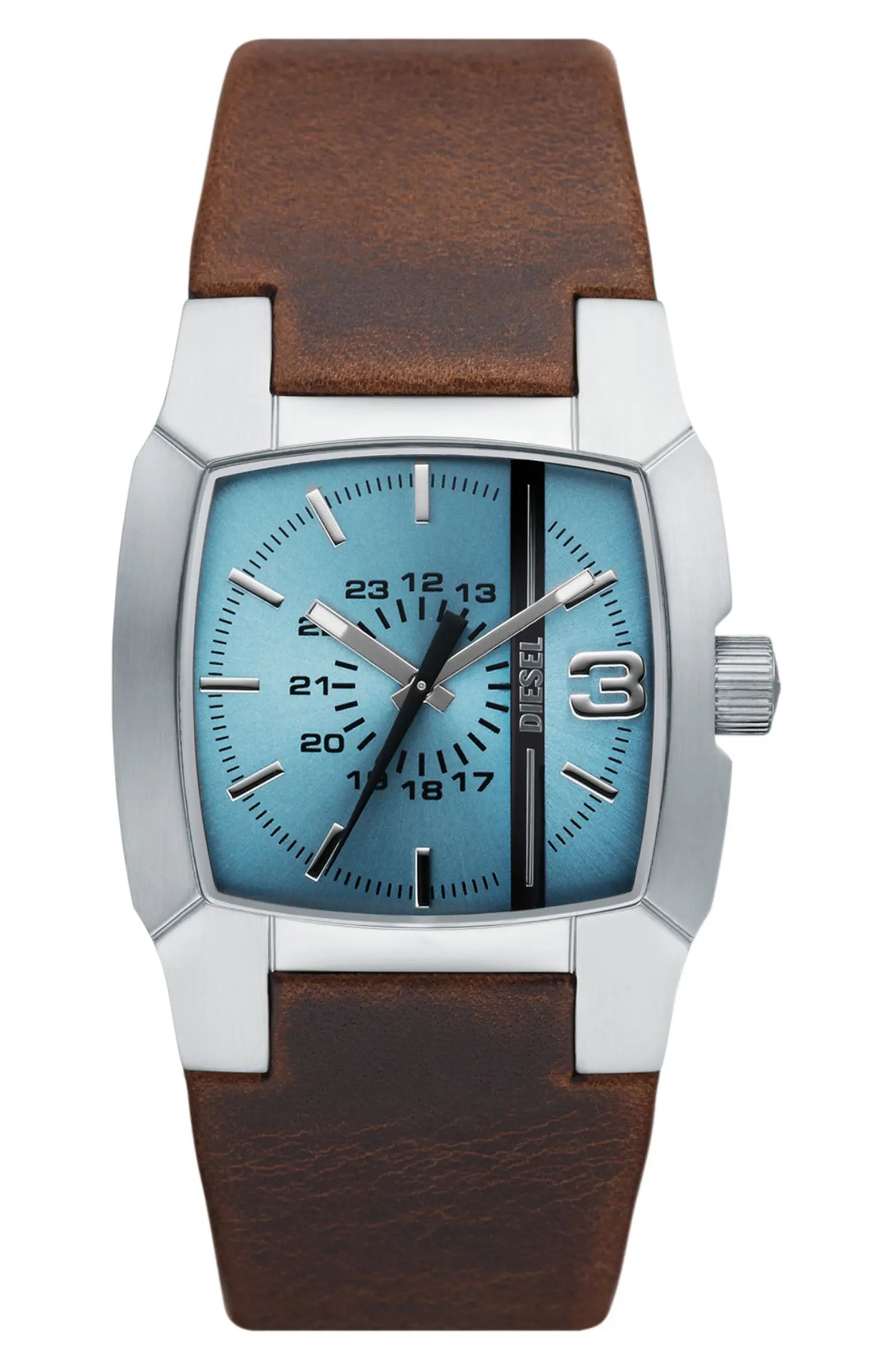 Cliffhanger Leather Strap Watch, 36mm | Nordstrom