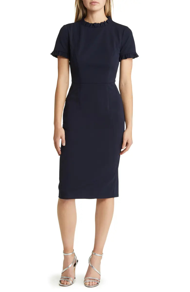 Maggy London Ruffle Sheath Dress | Nordstrom | Nordstrom