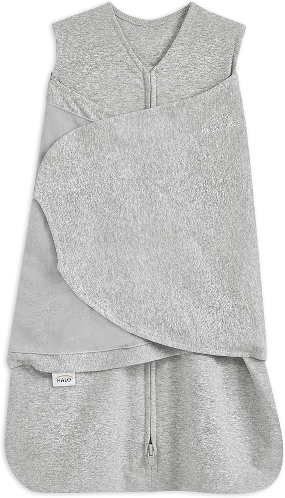 HALO Baby Sleeping Bag Swaddle | 1.5 TOG SleepSack | 100% Cotton, Heather Grey Sleeping Sack For ... | Amazon (UK)