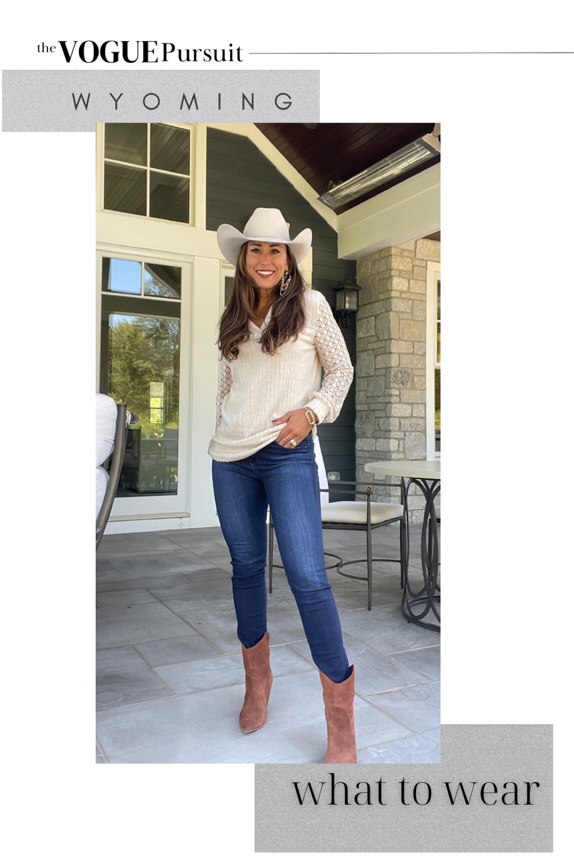 What to wear to Montana, out west or Jackson hole, Wyoming!!
Size small in top $20!
Denim tts
Boots size up 1/2. Linked current year style so may be TTS. 
LOVE my western hat! 

Western style 
Cowgirl
Cowboy
Country life
Ranch
Horse girl
Out west
Traveling
Riding
Amazon finds 
Amazon fashionn

#LTKFindsUnder50 #LTKTravel #LTKStyleTip
