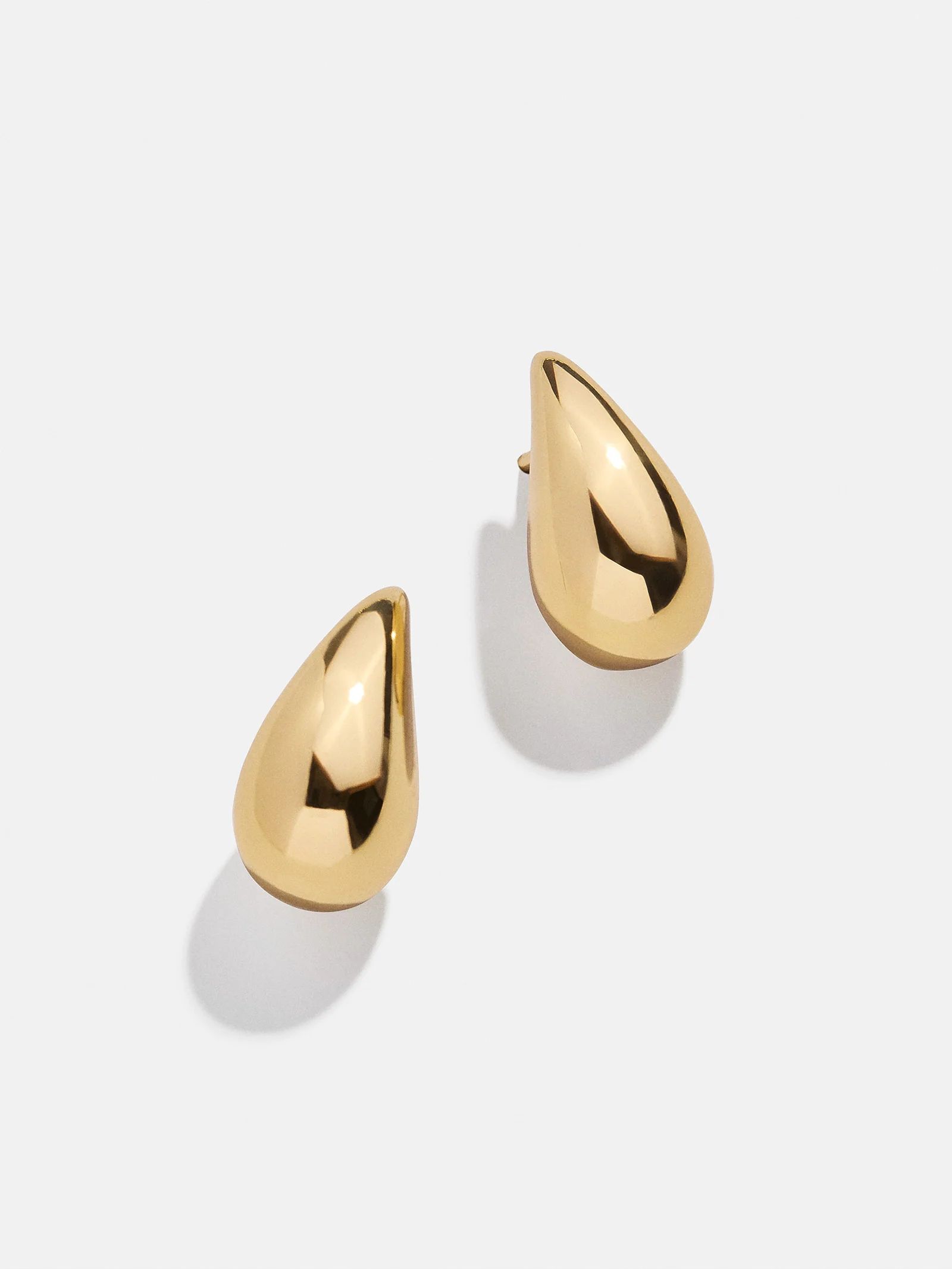 Ella 18K Gold Earrings - 18K Gold Small | BaubleBar (US)