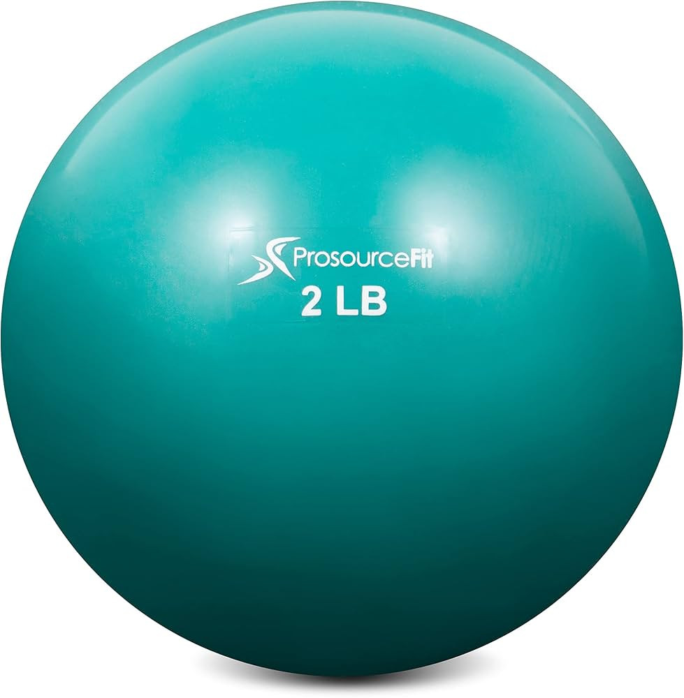 ProsourceFit Weighted Toning Exercise Balls for Pilates | Amazon (US)
