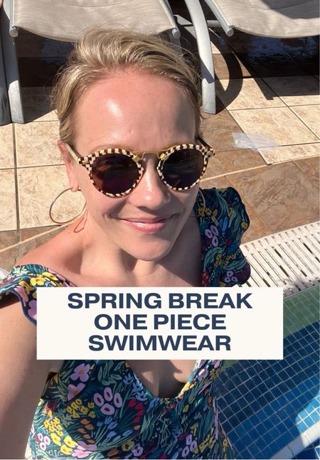 Feel comfortable AND confident in a one piece swimsuit bursting with wearable color and playful pattern. The full edit is on CLAIRELATELY.com and in the product set on my LTK shop 

Spring break, vacation outfit, summer swim

#LTKSeasonal #LTKswim #LTKtravel
