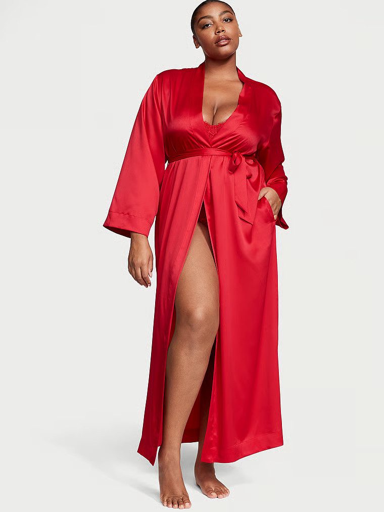 Satin Long Robe | Victoria's Secret (US / CA )