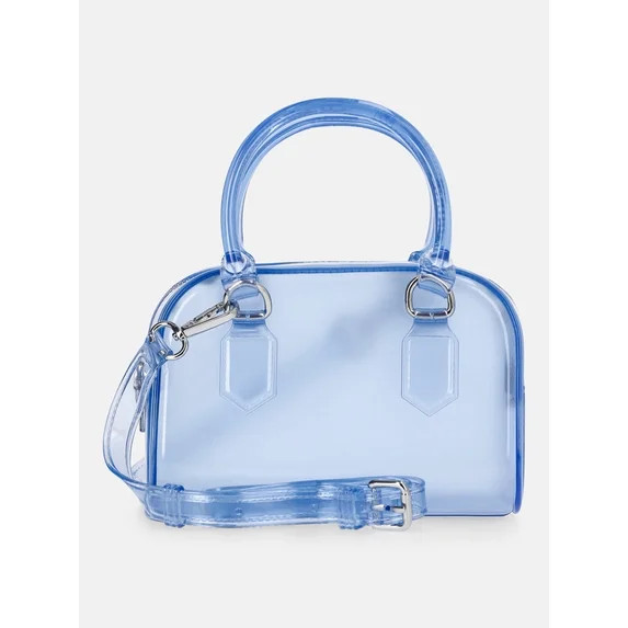 No Boundaries Women's Jelly Top Handle Mini Bag, Sky - Walmart.com | Walmart (US)