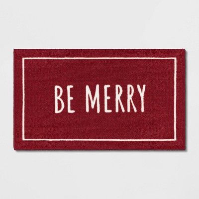 20"x34" Be Merry Accent Rug - Wondershop™ | Target