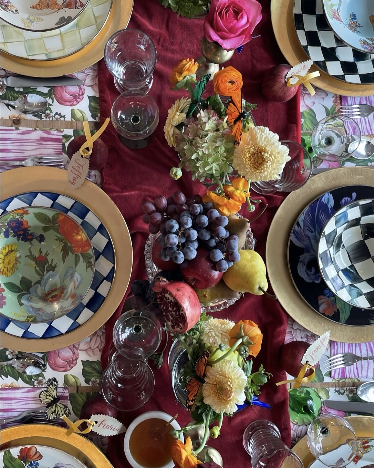 When I say I’m obsessed with MacKenzie Childs - this is what I mean 😳 From the start of the day until dinner. Love ❤️ to mix and match.

#LTKHome #LTKWedding #LTKmorningroutine