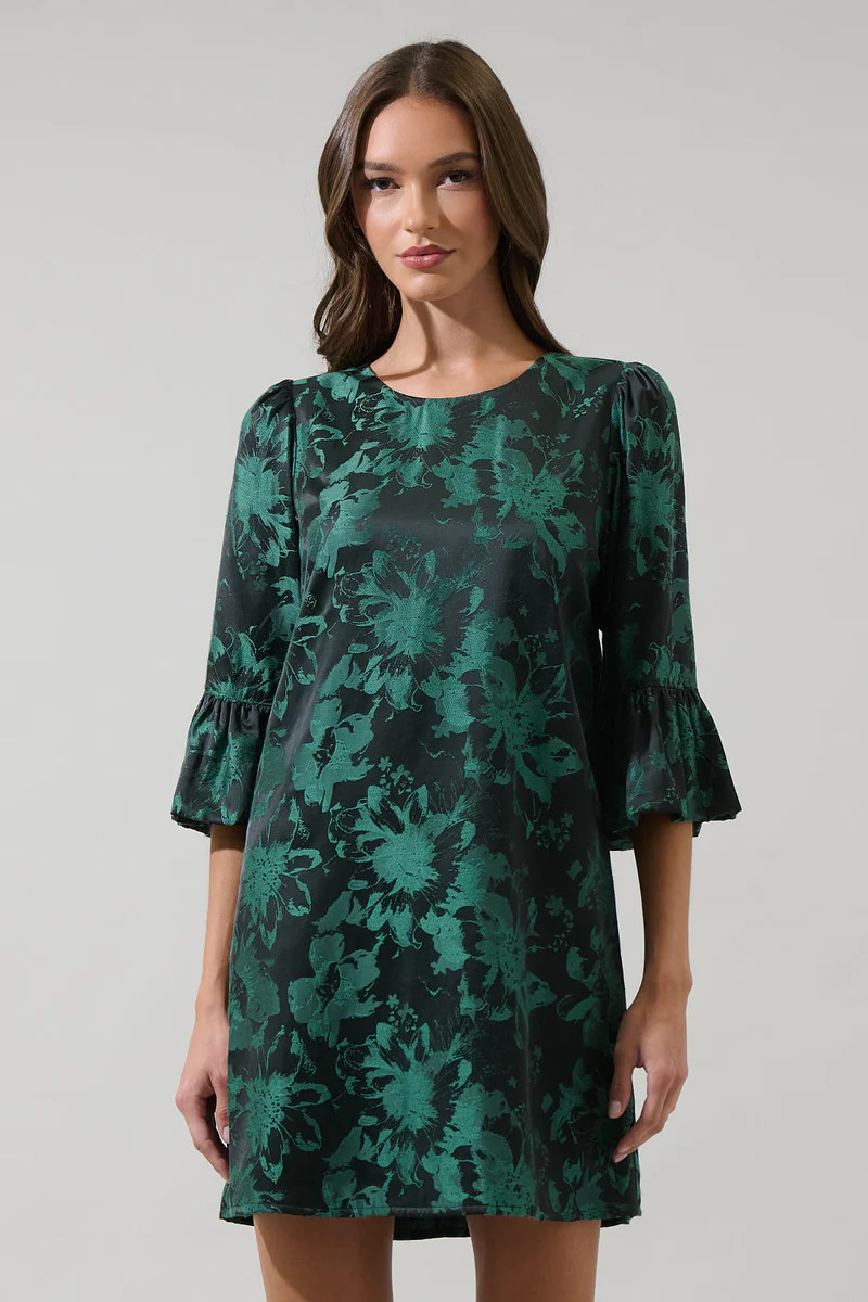 Mester Jacquard Aria Shift Mini Dress | Sugarlips