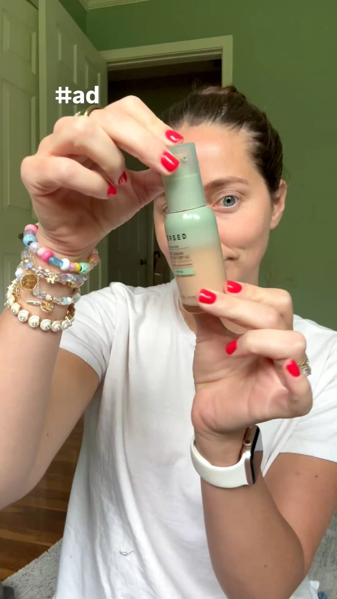 #ad Obsessed with the @versed Multi-Serum skin tint - it has hydration, coverage and SPF 40 all in one step! Yes, pleaseee! 

 #targetpartner #target @Target

#LTKgrwm #LTKBeauty