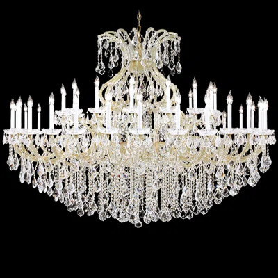 Maria Theresa Grand 49 - Light Dimmable Tiered Chandelier | Perigold