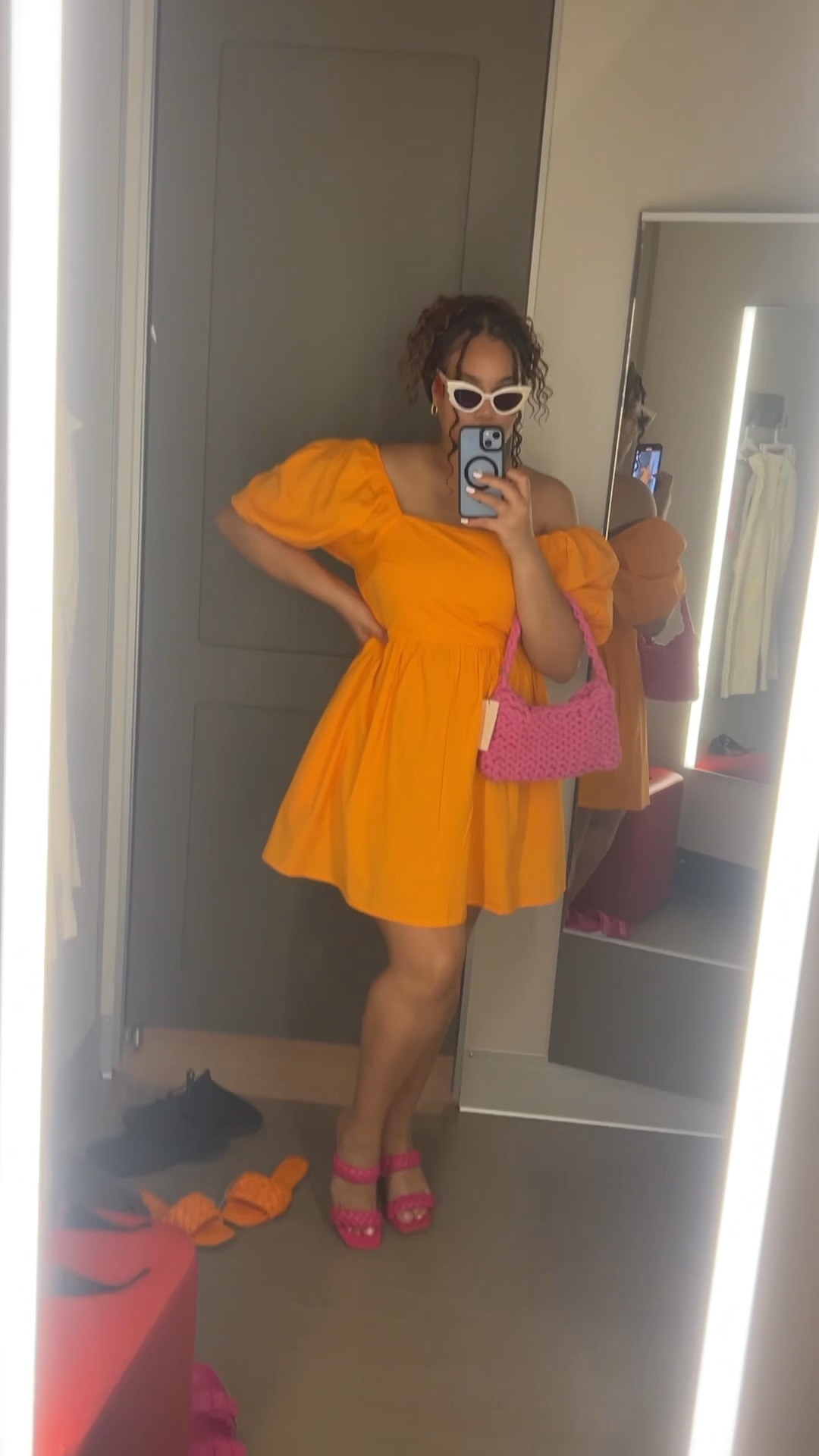 Vibrant, orange, babydoll dress 💗 #targetstyle #target #targetspring #targetdress 

#LTKunder50 #LTKstyletip #LTKSeasonal