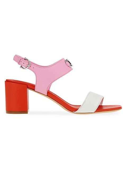 Cayla Colorblock Gancini Sandals | Saks Fifth Avenue