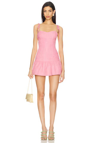 MORE TO COME Niccola Mini Dress in Pink from Revolve.com | Revolve Clothing (Global)