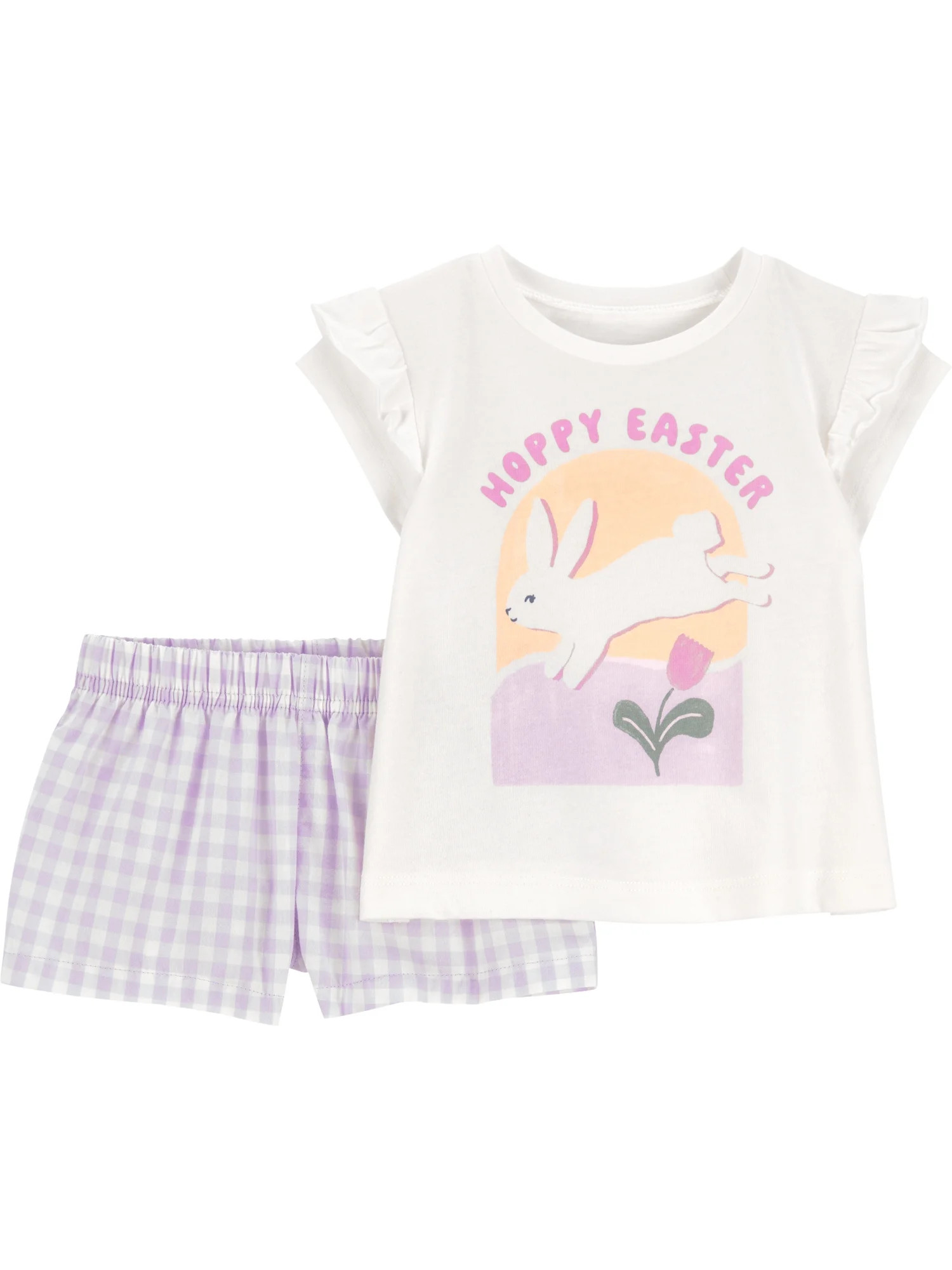 Carter's Child of Mine Baby and Toddler Easter Outfit Set, 2-Piece, Sizes 0/3 Months-5T | Walmart (US)