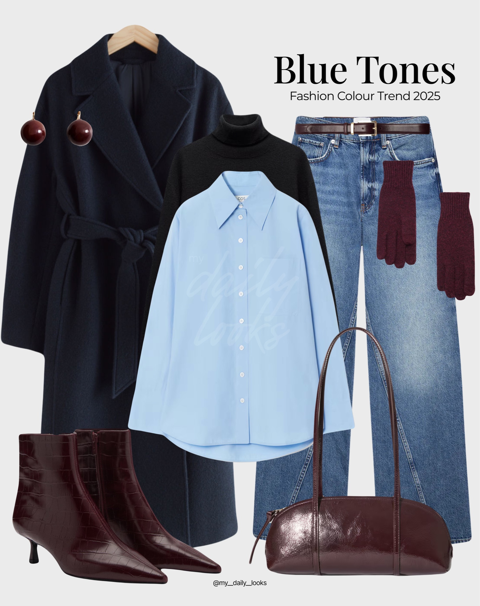 Styling gorgeous light blue shirt for casual and office look 🖤

Check out more styling ideas in my profile. 

Tags: baby blue, light blue, blue shades, blue tones, winter style, winter outfit, winter look, winter fashion, spring style, spring outfit, spring look, spring fashion, easy styling, simple everyday look, chic & basic outfit, Parisian look, casual outfit, capsule wardrobe, office look, brunch style, high street.


#LTKworkwear #LTKstyletip #LTKwinter