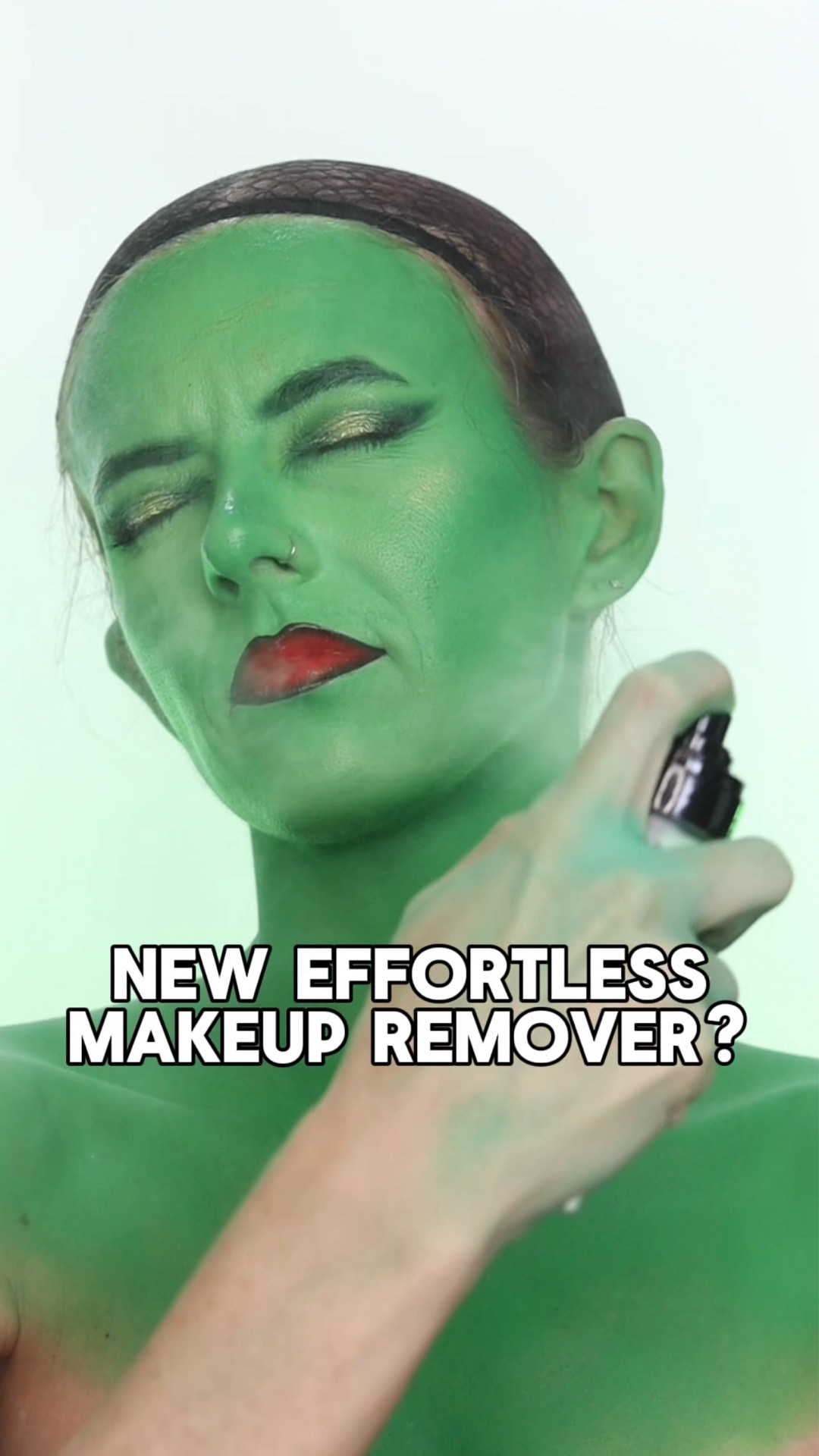is the Hard Candy new makeup removing spray actually lazy girl approved?? 👀🫢 putting it to the ULTIMATE test with some intense creative makeup! 

#LTKHalloween #LTKBeauty