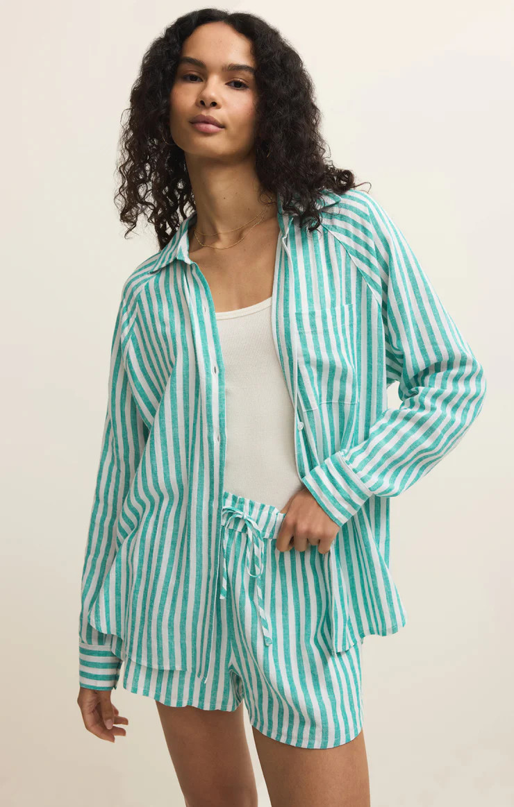 The Perfect Linen Striped Top | Z Supply