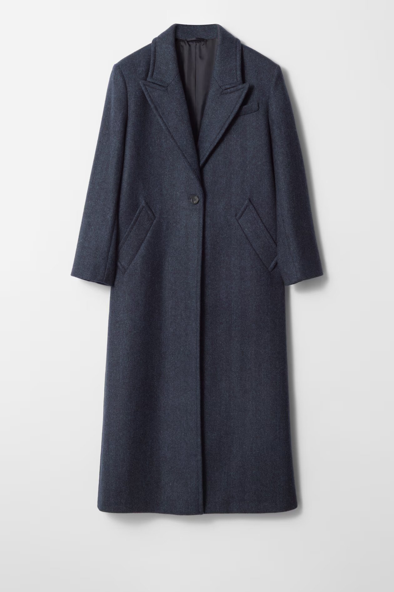 Single-Breasted Wool Coat | H&M (UK, MY, IN, SG, PH, TW, HK)