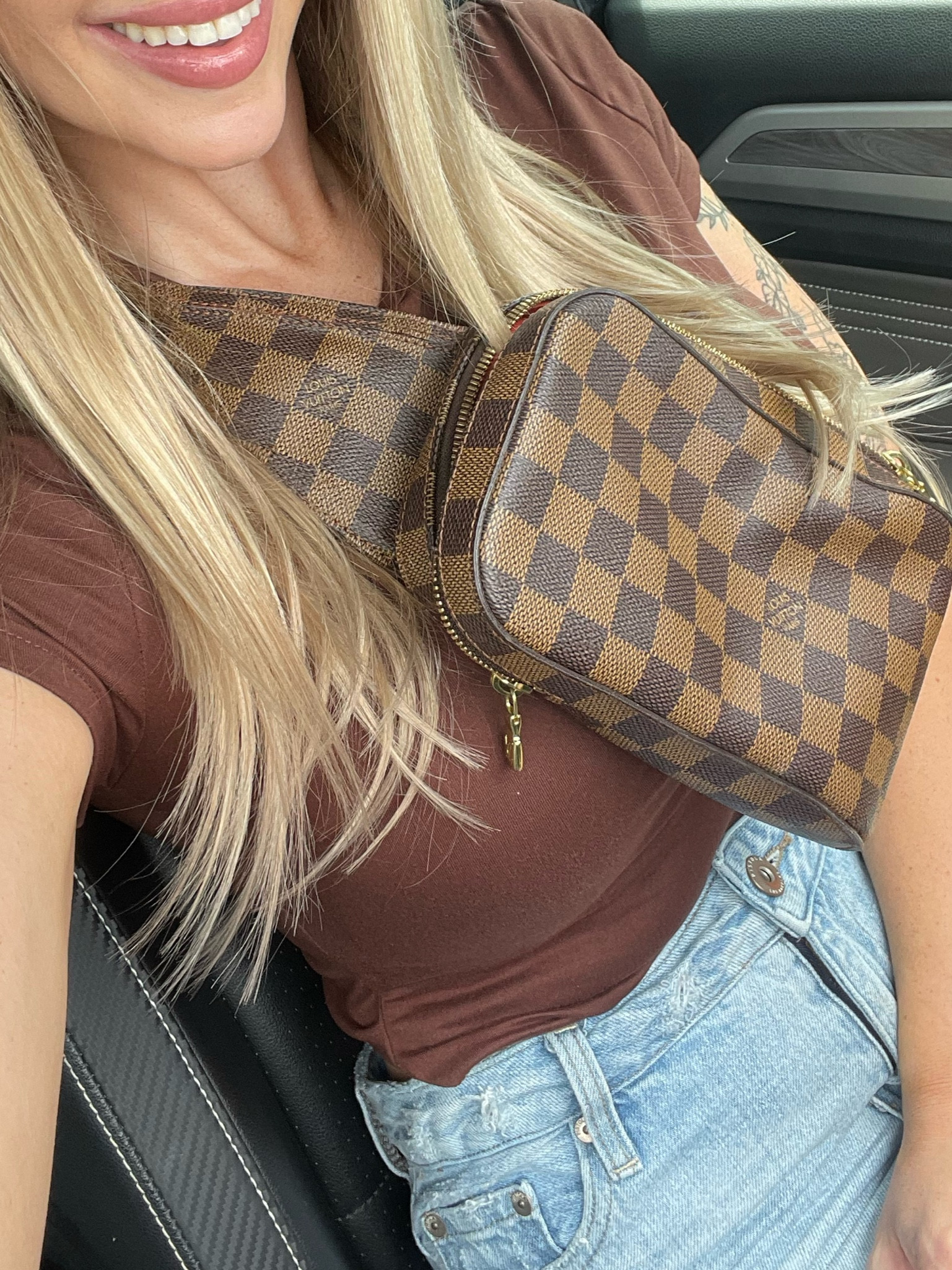 My crossbody bag I ALWAYS wear! 