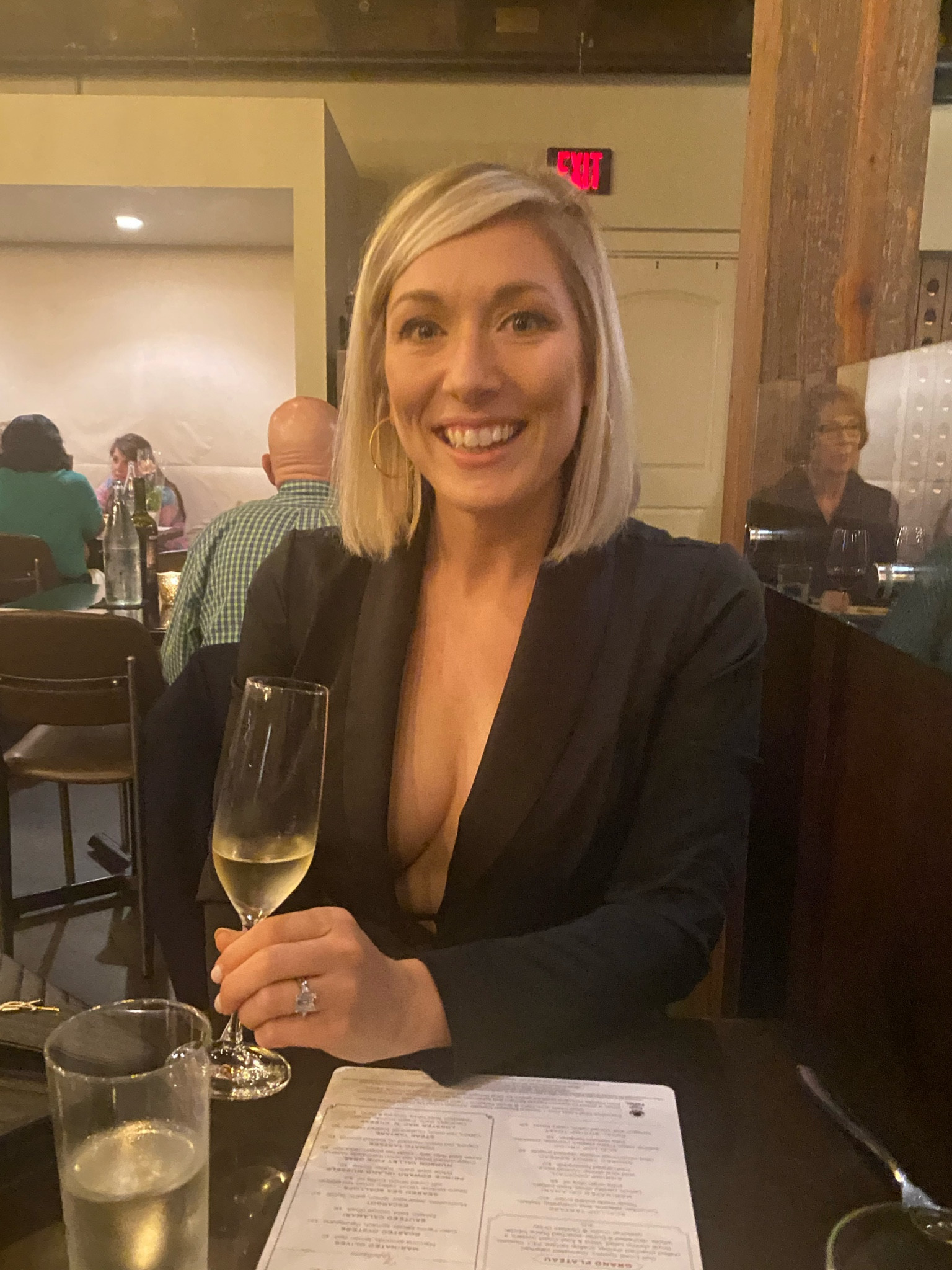 Anniversary date look. 🥂

Found this blazer dress with a feather trim and a really good bra. 



#LTKunder100 #LTKstyletip #LTKSeasonal