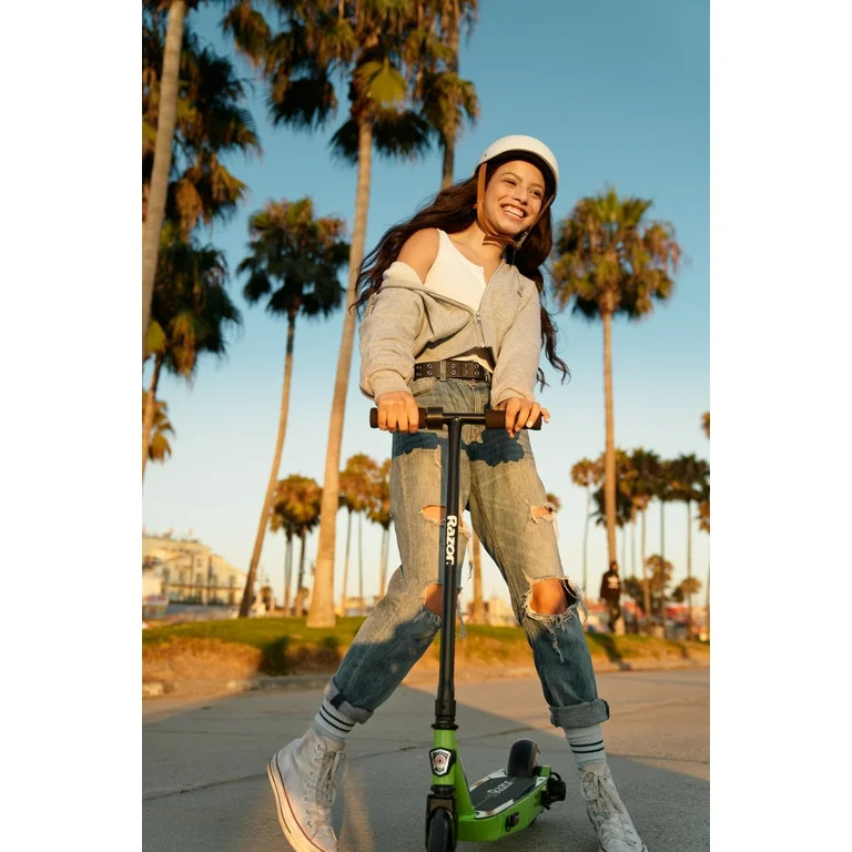 Razor Black Label E90 Electric Scooter - Green, for Kids Ages 8+ and up to 120 lbs, up to 10 mph | Walmart (US)