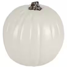 9" Cream Craft Pumpkin by Ashland® | Michaels Stores