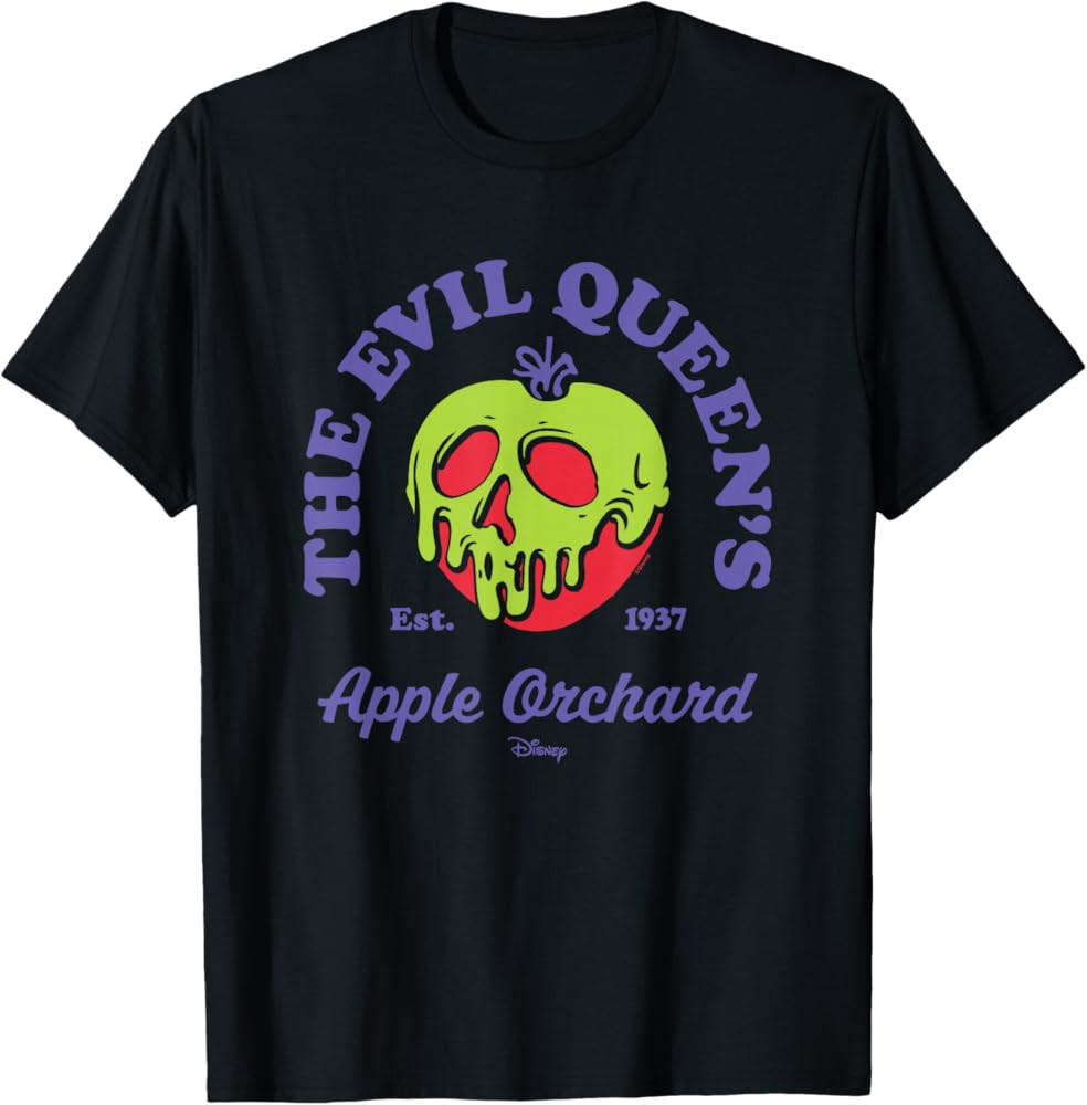 Disney Villains - Evil Queens Apple Orchard T-Shirt | Amazon (US)