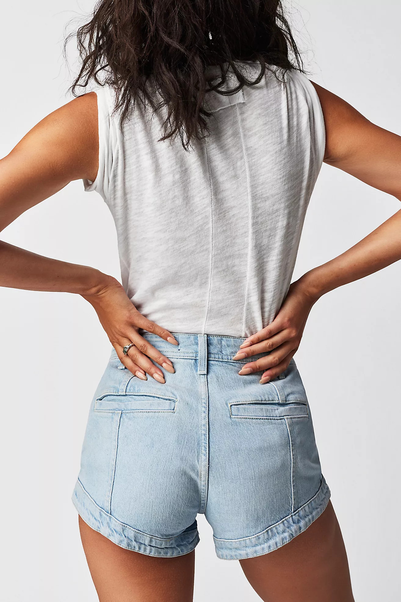 CRVY Mona High-Rise Shorts | Free People (Global - UK&FR Excluded)