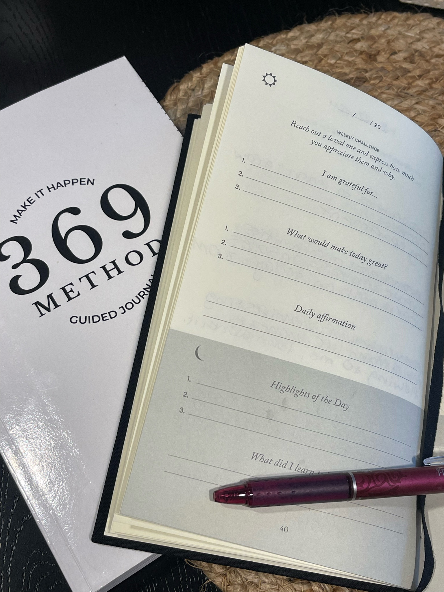 Journal 📝 


Manifesting journal, five minute journal, affirmation journal, gratitude journal 

#LTKHome #LTKBeauty #LTKFamily